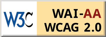 WCAG 2AA compliance logo